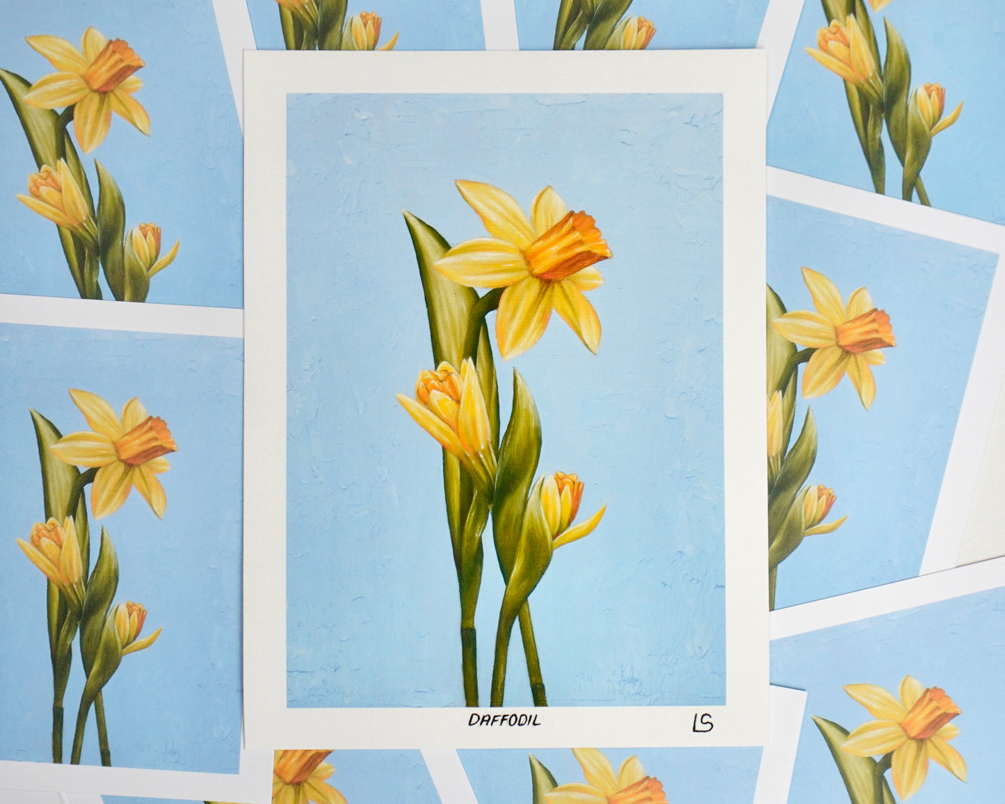 Daffodil for March | Glicée Print