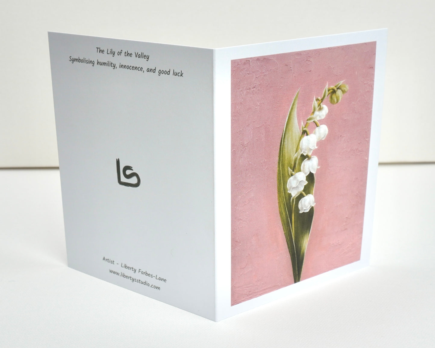 Lily of the Valley for May | Blank Card