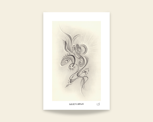 'Golden Brown' | Giclée Print