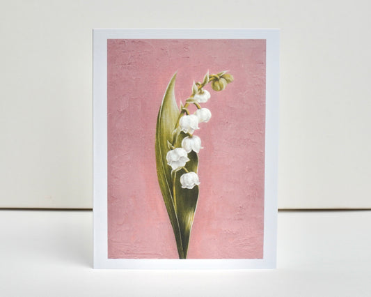 Lily of the Valley for May | Blank Card